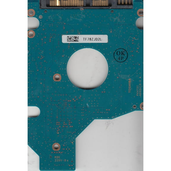 MK8054GSYF, LF001D, HDD2E55 D UL01 T, G002416-0A, Toshiba SATA 2.5 PCB