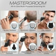 thumbnail image 1 of MK9 MasterGroom All-in-One Trimmer – 21-Piece Men's Grooming Kit for Beard, , Hair, Body, and Face, Waterproof, Stainless Steel, USB C Rechargeable, LED Display, 1 of 6