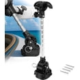 thumbnail image 1 of MKA-60 1862060 Trolling Motor Stabilizer Mount Compatible with Minn Kota Terrova Ulterra PowerDrive Riptide 1991-2023, Fold-Down Bracket with Adjustable Arm, Marine Grade Anti-Bounce Mount, 1 of 12