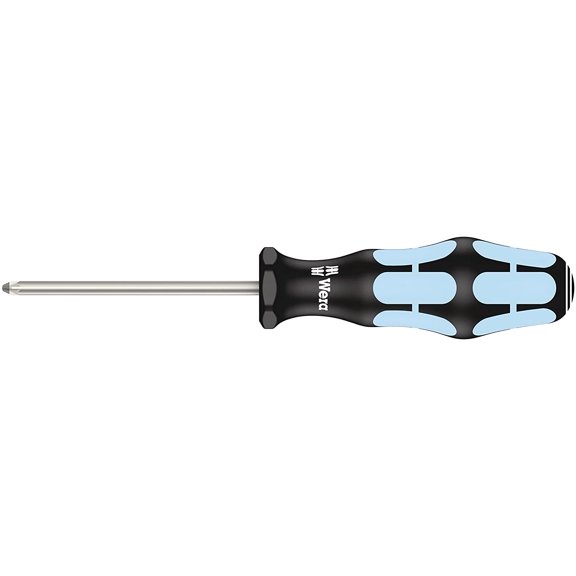 MKEUDQ-05032031001 Kraftform Stainless 3355 PZ Pozidriv Screwdriver, Lasertip, PZ 1 Head, 3-1/8" Blade Length