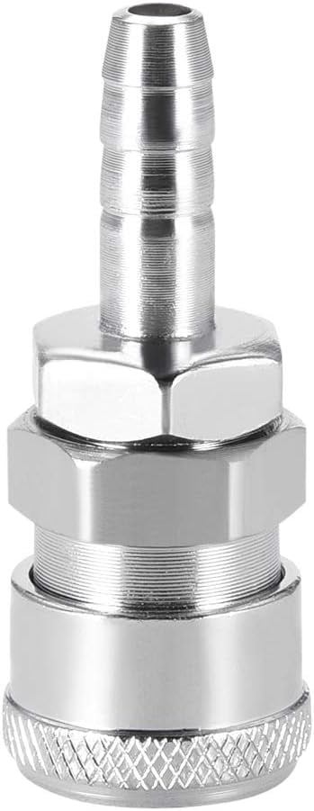 MKEUDQ-1/2" Female Quick Disconnect 8mm Barb Hose, Air Compressor Hose Fitting