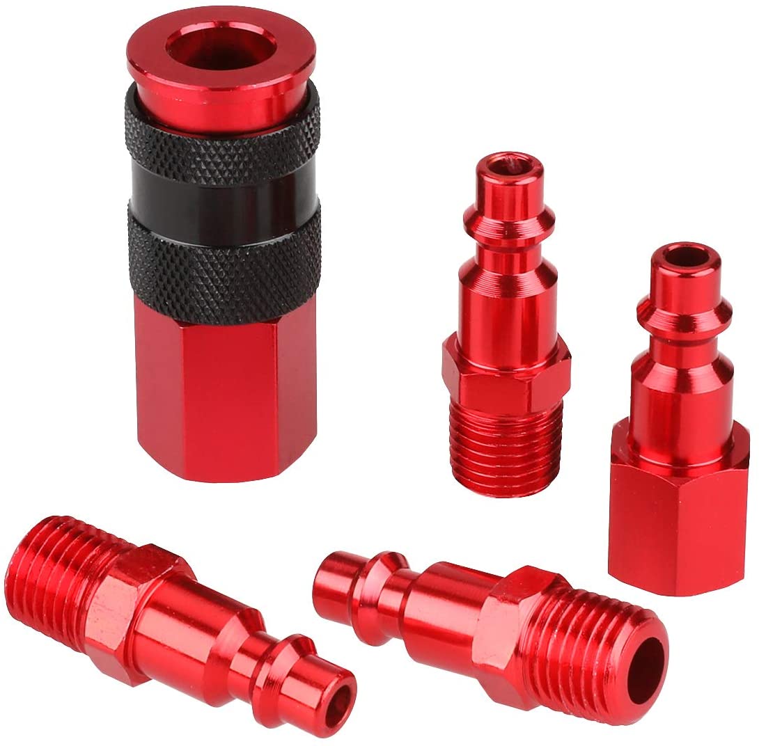 MKEUDQ-1/4''NPT Air Coupler and Plug Kit, AMT Unviersal Air Coupler ...