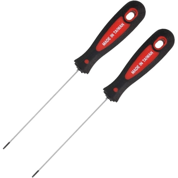 MKEUDQ-1.5mm x 100mm Ball Head Precision Screwdriver Hex Design Wrench Hand Tool 2Pcs