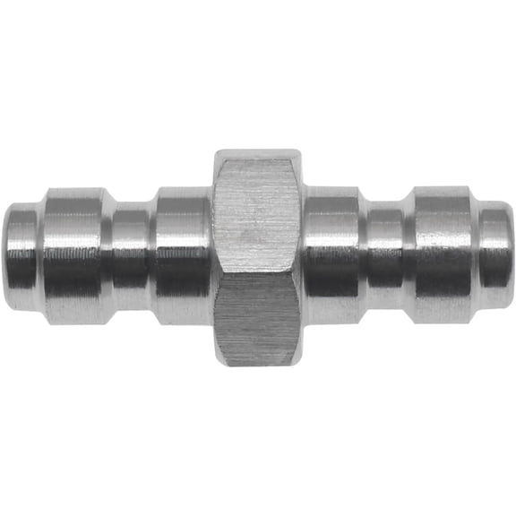 MKEUDQ-1 Pcs 8 mm Male to Male Quick-Disconnect Coupling Adaptor Stainless Steel Air Fill Station Tool Fittings for PCP Paintball Airsoft Air Gun Tool