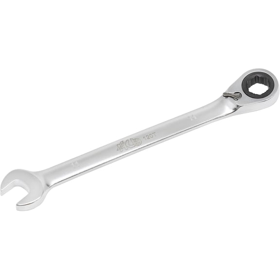MKEUDQ-11mm Ratchet Wrench WGR011-U | 120-Tooth Non-Slip Reversible Metric Spanner 3 Arc Swing | Patented Grip Plus Rounded Bolt Remover | Chrome Vanadium Steel Micro-Chrome Finish | Made in Taiwan
