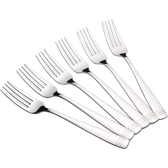 MKEUDQ-12 Pieces Table Forks, Stainless Steel Dinner Forks