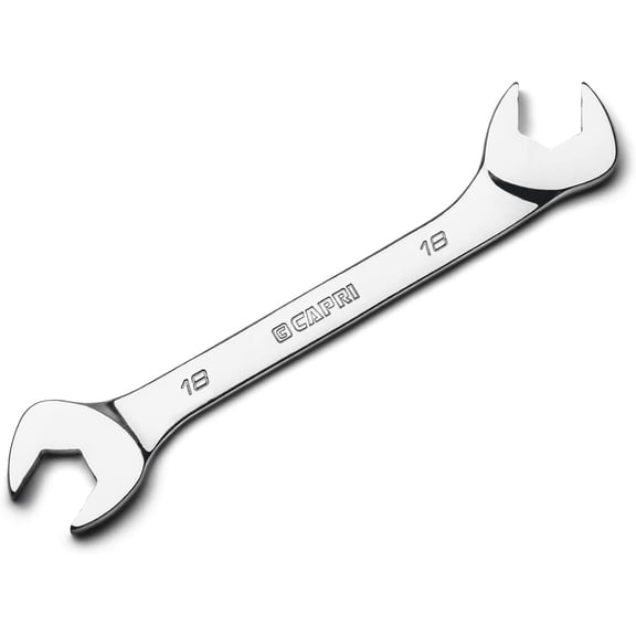 MKEUDQ-18 mm Angle Open End Wrench, 30 and 60 angles, Metric