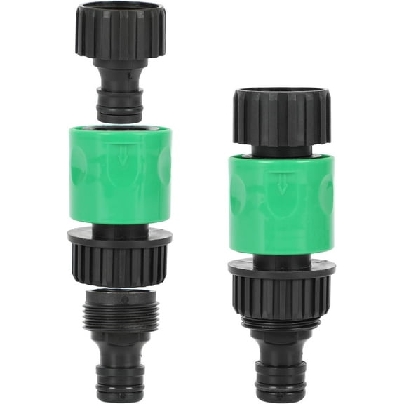 MKEUDQ-2 Set Pressure Washer Hose Adapter Kit Pressure Washer Parts Pressure Washer Accessories Hose Adapter Quick Connect Garden Hose Fittings Compatible With Karcher K1K5 & G220G4000 Series