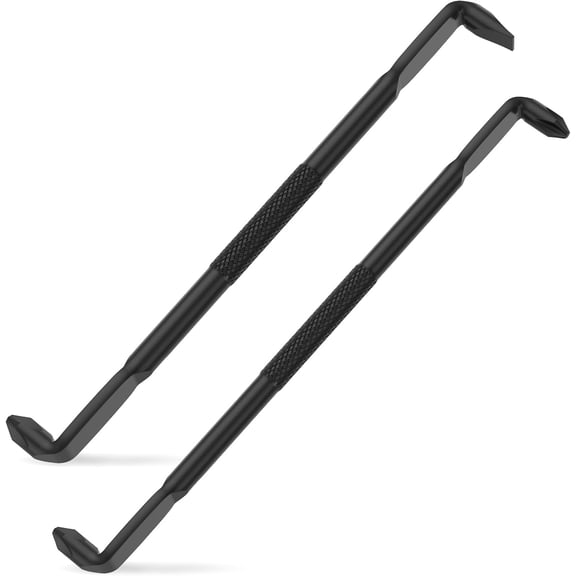 MKEUDQ-2Pcs Right Angle Offset Screwdriver Set, 90 Degree Z Type Double End with Phillips and Slotted, Bent Low Profile Screwdriver for Tight Narrow Space (Z-TYPE)