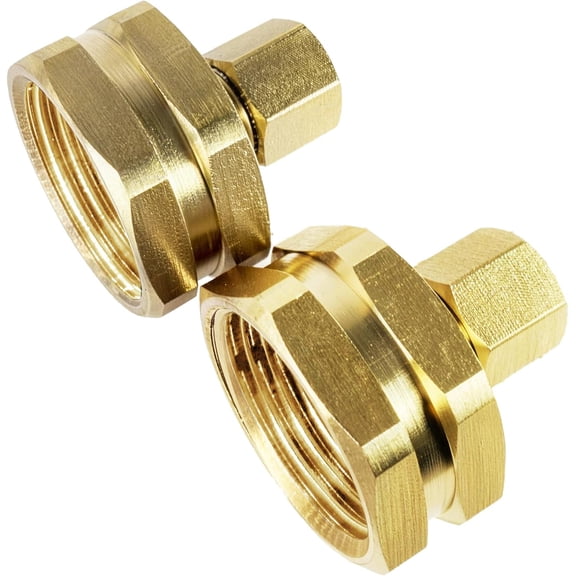 MKEUDQ-3/4 in. FHT x 1/4 in. O.D. Compression Brass Adapter Fitting