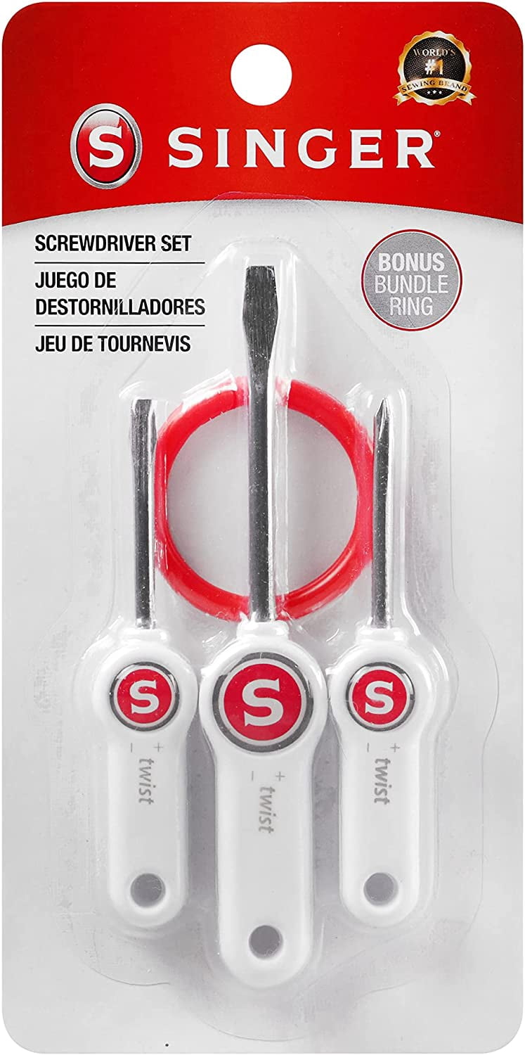MKEUDQ-3-Piece Screwdriver Set - Includes; 2 Flat head, 1 Phillips head