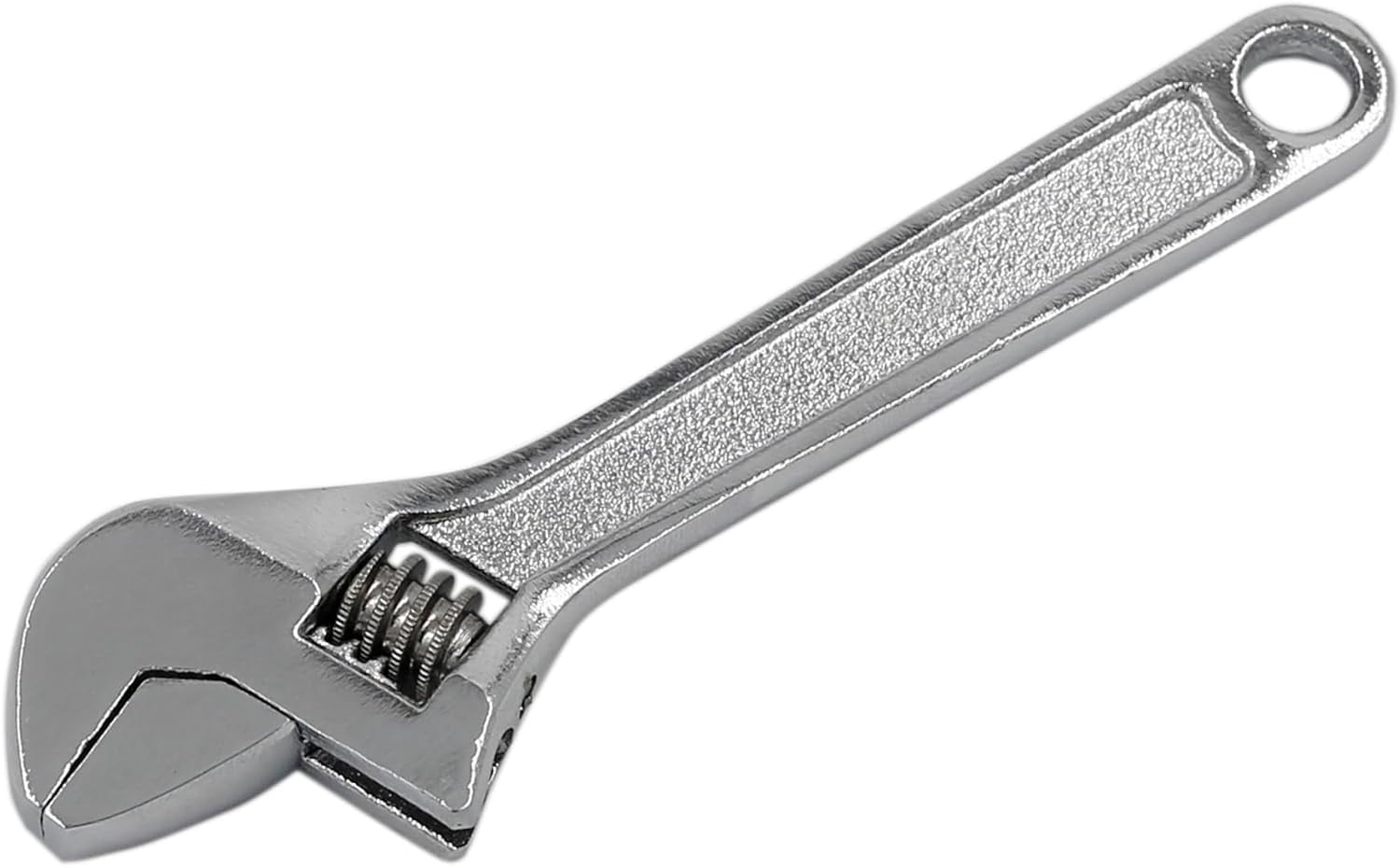 MKEUDQ-4 inch Small Adjustable Wrench, 4" Silver Mini Size Spanner, Repair Hand Tool, Jaw Capacity 0~14mm