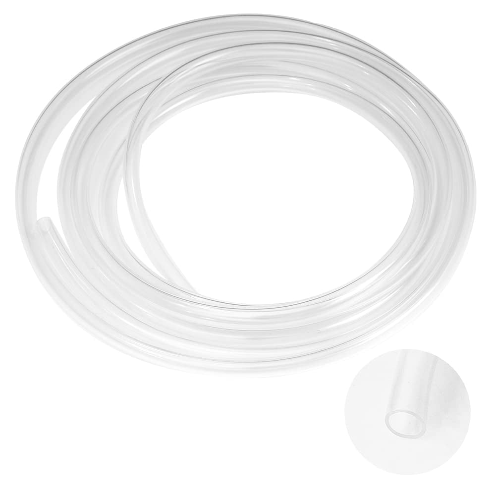 MKEUDQ-5/32" ID PVC Vinyl Tubing, 5/32" ID x 1/4" OD Flexible Clear Plastic Tubing Industrial Grade Lightweight Hybrid PVC Hose Tube BPA Free Air Hose Line, 40FT