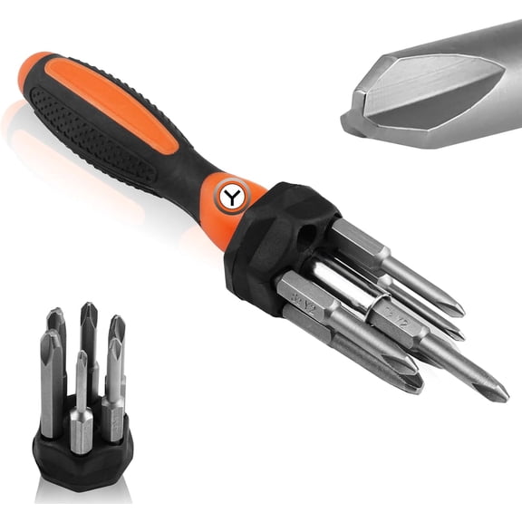 MKEUDQ-7PCS Triangle Screwdriver Set Triangle Bit Set S2 Alloy Steel 2"/50mm 1/4 Hex-Shank Tamper-Proof Security Bit TA18 TA20 TA23 TA25 TA27 TA30 TA46