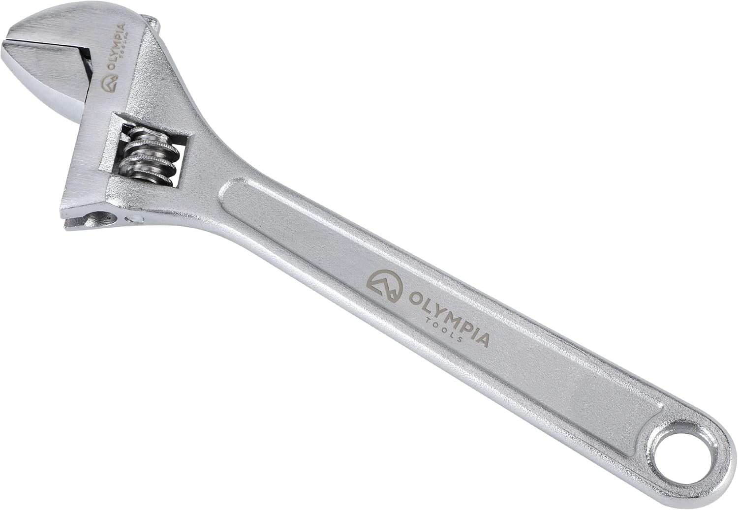 MKEUDQ-8" Adjustable Wrench, Heavy Duty Drop Forged Steel, Chrome Plated, Precision Machined Jaws, Rust Resistant
