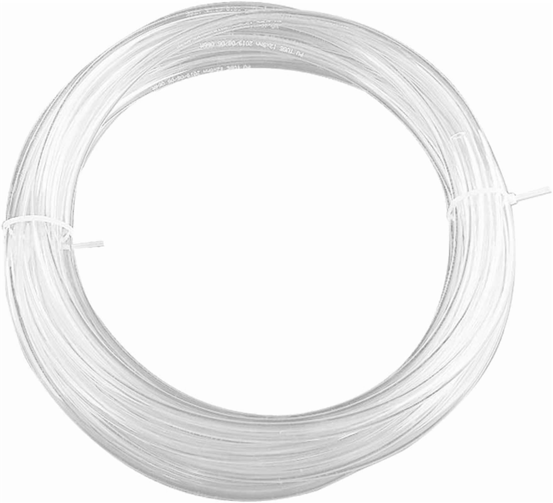 MKEUDQ-8mm x 5mm Pneumatic Tubing Air Compressor Tubing PU Pipe Polyurethane Hose Tube Fluid Gas Transfer 39.4ft 12 Meter Clear
