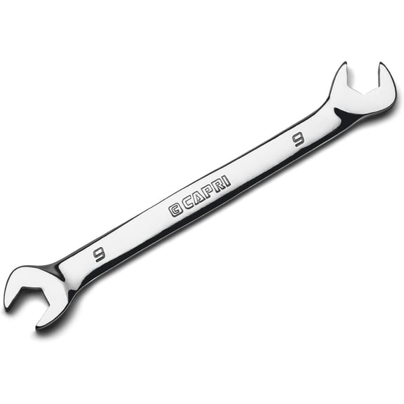 MKEUDQ-9 mm Angle Open End Wrench, 30 and 60 angles, Metric