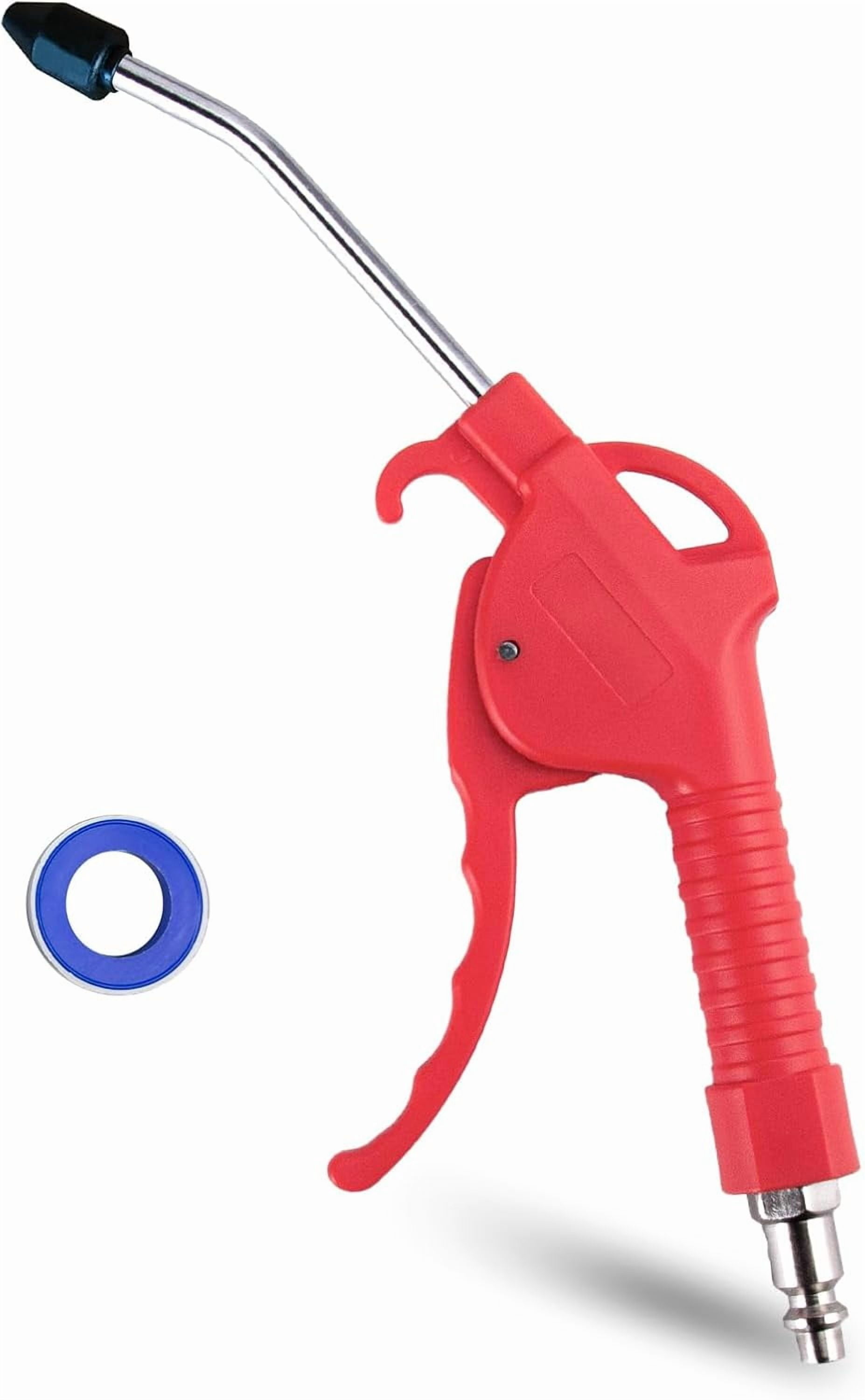 MKEUDQ-Air Blow Gun, 4" Air Nozzle Blow Gun, Air Compressor Accessories and Dust Removal Cleaning Tool（1 Pack）