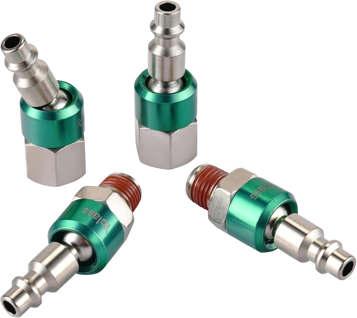 MKEUDQ-Air Tool Fittings, I/M Industrial Type Swivel Air Plugs, 2 Pcs 1 ...