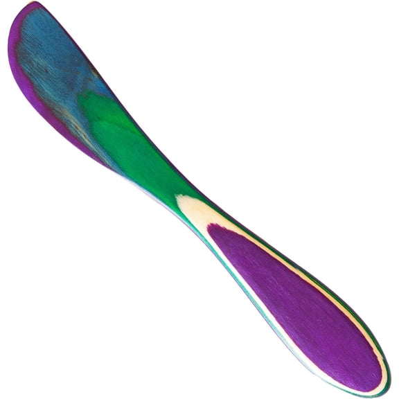 MKEUDQ-Baltique Mumbai Collection 8" Spreading Knife in Colored Birch Wood