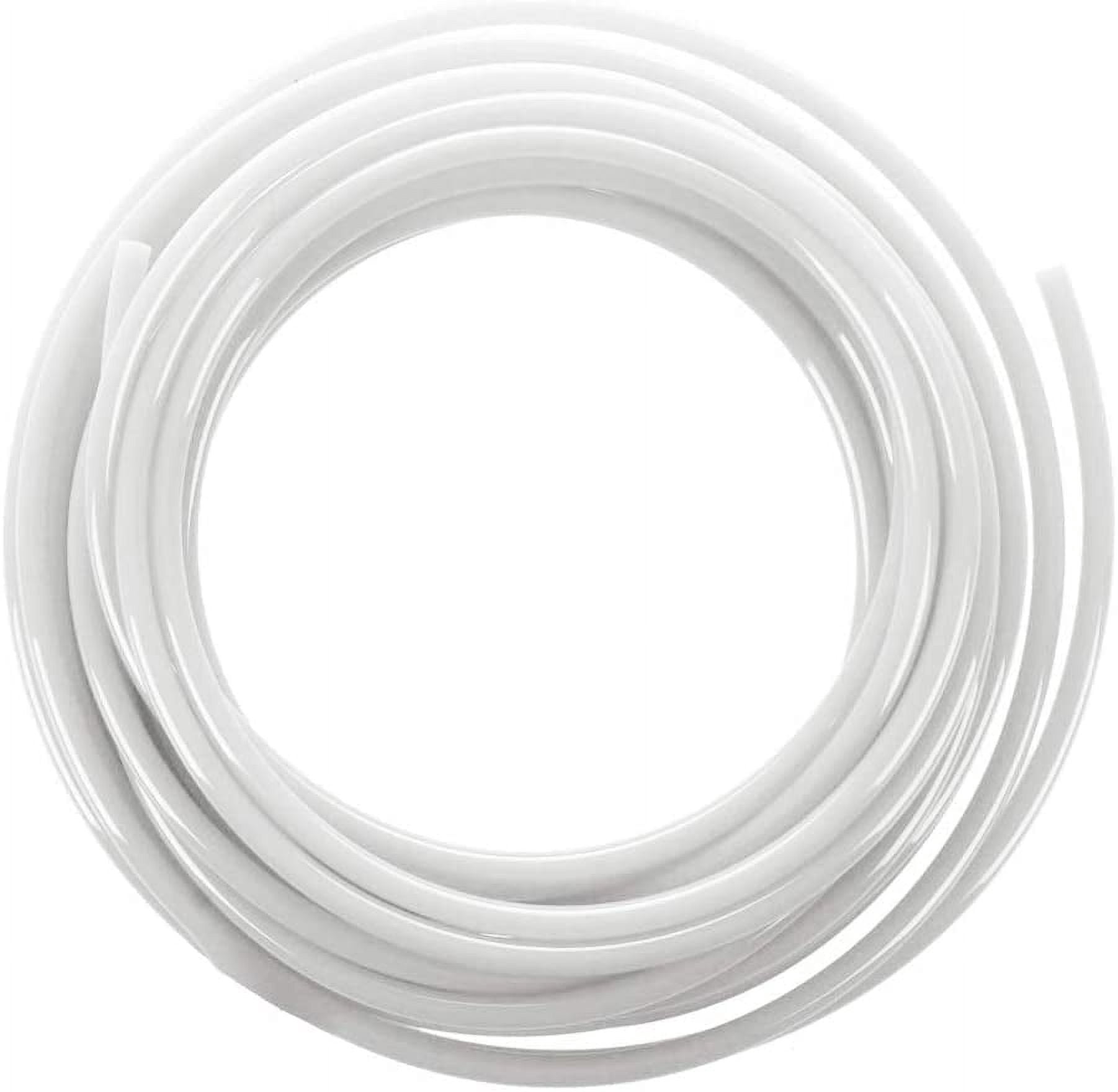 MKEUDQ-Beduan Pneumatic Tubing Pipe 1/4" OD Clear Air Compressor PU Line Hose Tube for Water Fluid Transfer 12Meter 39.4ft