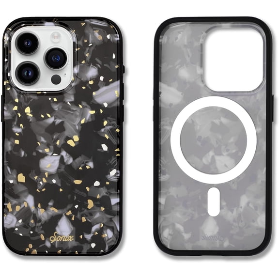 MKEUDQ-Case for iPhone 15 Pro Max | Compatible with MagSafe | 10ft Drop Tested | Nebula Tort
