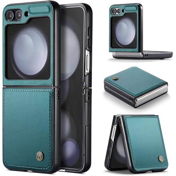 MKEUDQ-Case for iPhone 16 Pro Wallet Case with Card Holder, Kickstand RFID Blocking Magnetic Closure Shockproof Protective PU Leather Case for iPhone 16 Pro Flip Case Wallet - Black