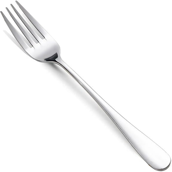 MKEUDQ-Dinner Forks 8 Inches Stainless Steel Forks Silverware Kitchen Forks Set Of 6 Heavy Duty Metal Forks For Home, Kitchen Or Restaurant, Dishwasher Safe