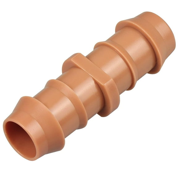 MKEUDQ-Drip Irrigation Barbed Coupling40 Pack Drip Irrigation Coupler Parts Fits for 1/2 Inch Drip Irrigation Tubing 17mm 0.600" ID Coupling Connectors for Patio Lawn Garden