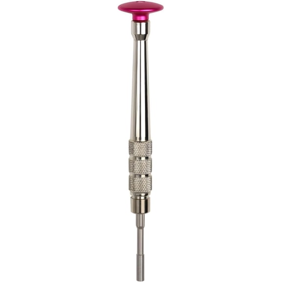 MKEUDQ-Eyeglasses Screwdriver With Magnetics Different Size For Digital Slotted/phillips And HeX (Plum blossom 2.52 1Pc)