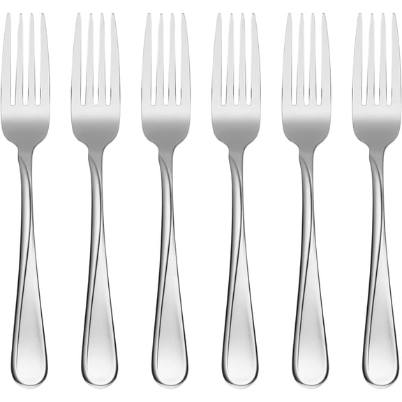 MKEUDQ-Flight Dinner Forks, Set of 6