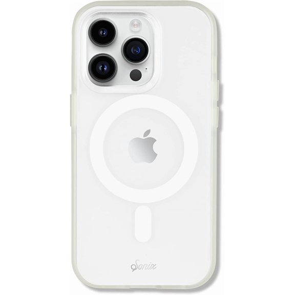 MKEUDQ-Glow-in-The-Dark Case for iPhone 14 Pro Max | Compatible with MagSafe | 10ft Drop Tested | Clear Glow