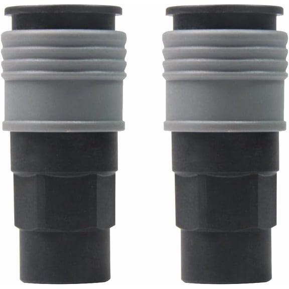 MKEUDQ-Heavy Duty 1/4" FNPT Air Fitting Industrial Coupler M-Style Quick Connect Fitting (2Pcs)