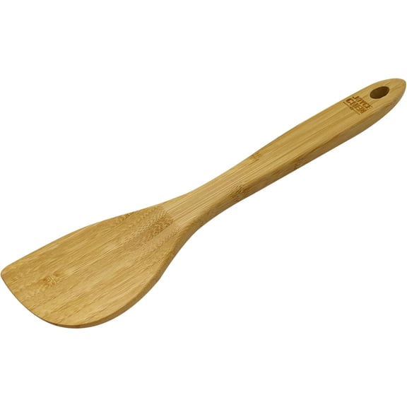 MKEUDQ-Joyce Chen Burnished Bamboo Wok Spatula, 13-Inch