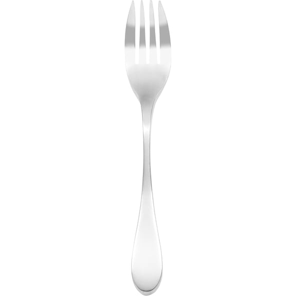 MKEUDQ-Knork Original Dinner Fork, Single Piece, Silver Matte
