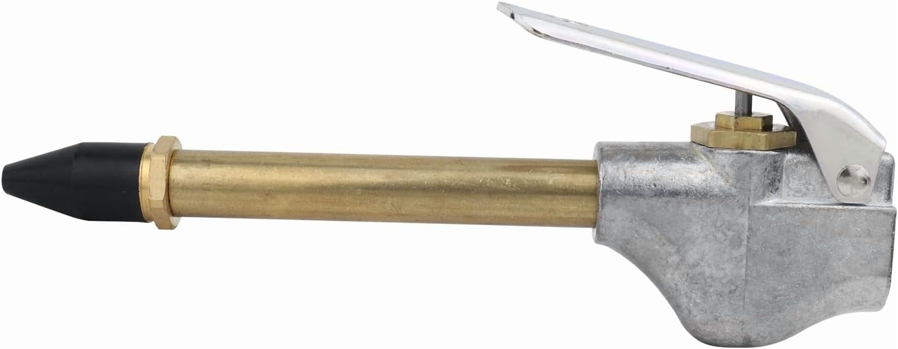 MKEUDQ-Lever-Style Grip Industrial Air Blow Gun with Rubber Tip, 1/4" NPT, S-153