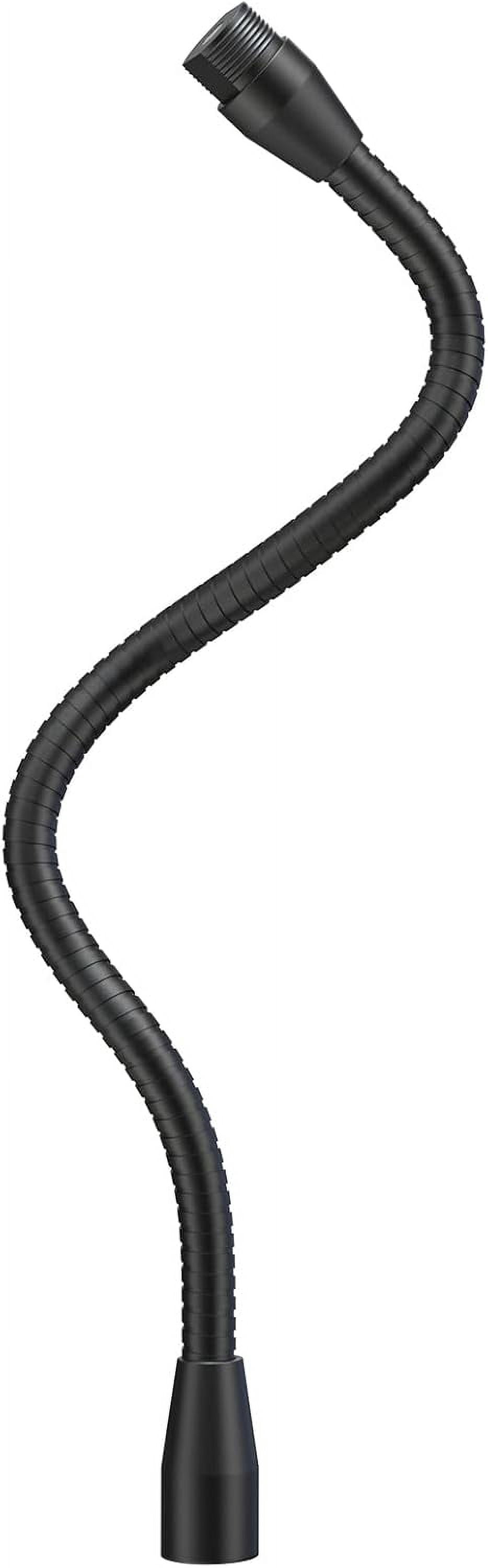 MKEUDQ-Multifunction Metal Hose Arm, 13 inch Microphone Gooseneck, Stand Extension for Mic Floor Stand