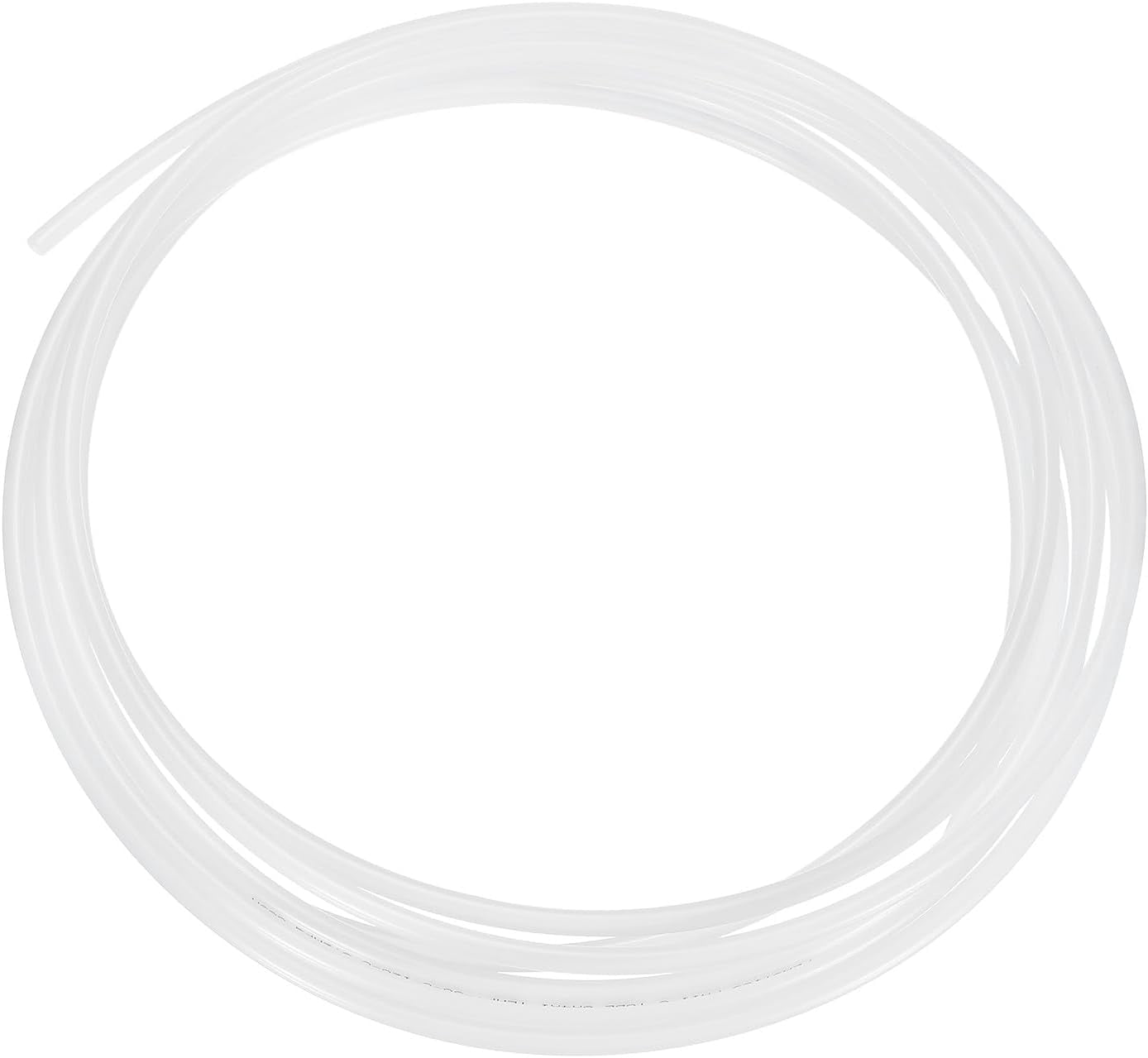 MKEUDQ-Pneumatic Air Line Tubing 6mm OD x 4mm ID 5 Meters(16.4 FT) Air Compressor Nylon Tubes Polyamide Air Tubing Hose Tube for Air Compressor Water Fluid Transfer, Clear