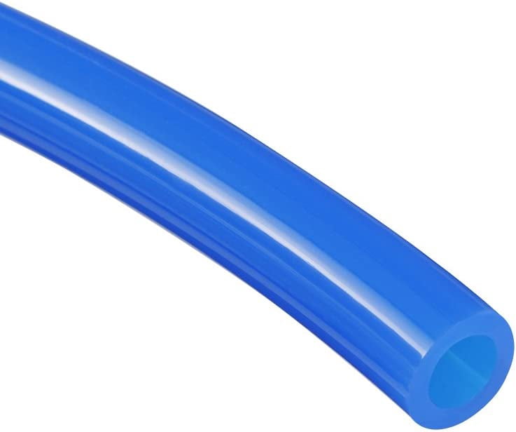 MKEUDQ-Pneumatic Air Tubing, 4mm OD x 2.5mm ID 10 Meters 32ft PU Polyurethane Air Compressor Tube Hose Pipe, Blue
