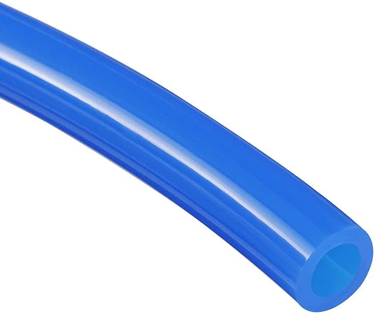 MKEUDQ-Pneumatic Air Tubing, 4mm ODx2.5mm ID 5 Meter 16ft PU Polyurethane Air Compressor Tube Hose Pipe Blue