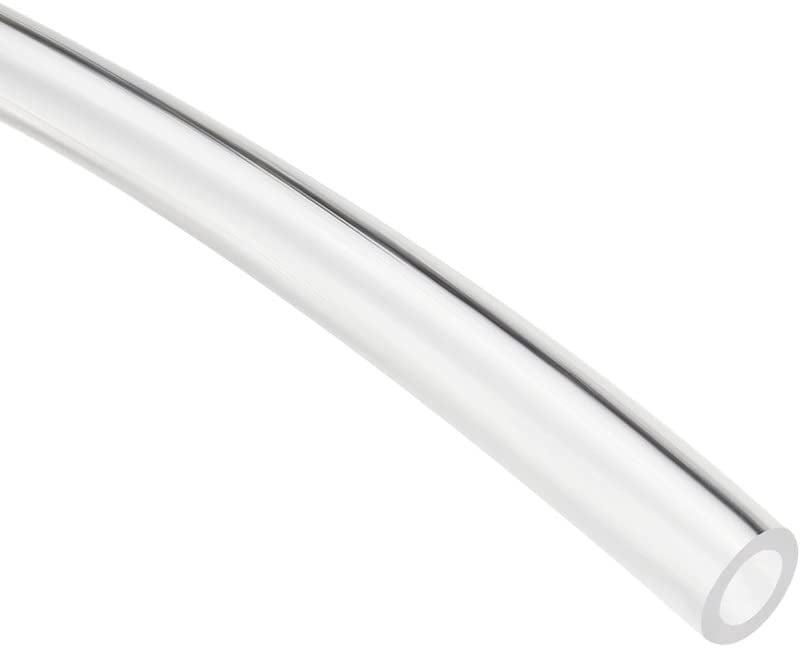 MKEUDQ-Pneumatic Air Tubing, 6mm ODx4mm ID 5 Meter 16ft PU Polyurethane Air Compressor Tube Hose Pipe Clear