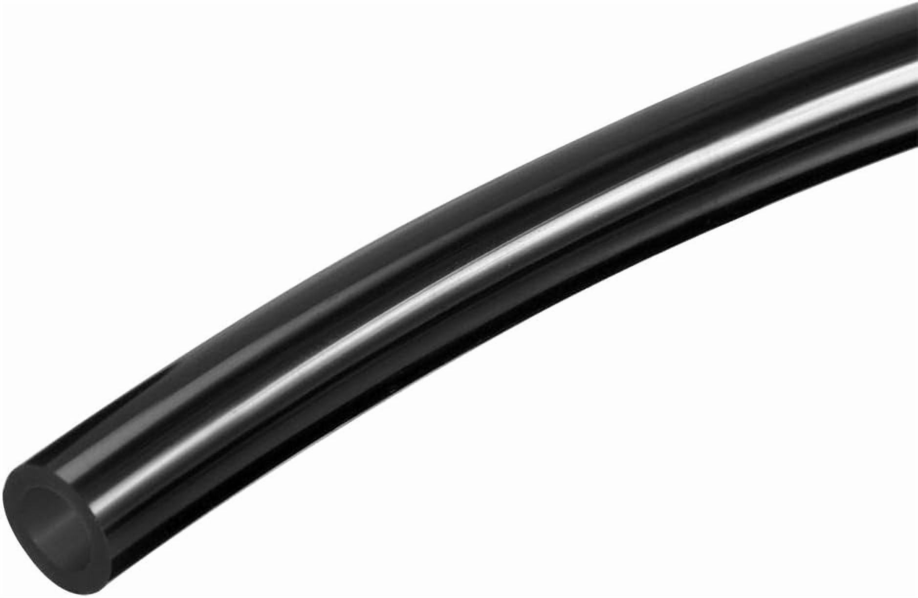 MKEUDQ-Pneumatic Air Tubing, 8mm(0.31") OD x 5mm(0.2") ID 2m(6.56ft) PU Polyurethane Air Compressor Tubing Hose Pipe Black