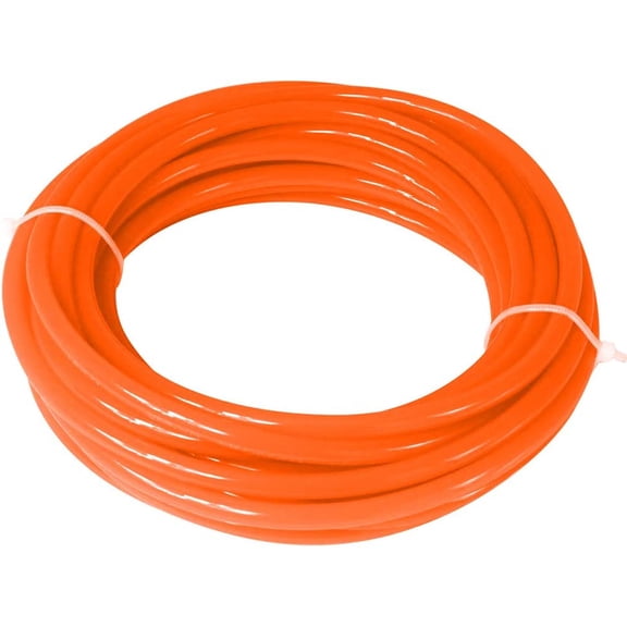 MKEUDQ-Pneumatic Tubing 4mm x 2.5mm PU Polyurethane Tube Air Hose Line for Air Compressor Fitting or Fluid Transfer (Orange 32.8ft/10Meters)