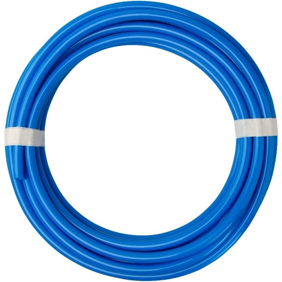 MKEUDQ-Pneumatic Tubing 5/16" Tube OD PU Polyurethane Tube Air Hose Line for Air Compressor Fitting or Fluid Transfer (Blue 32.8ft)