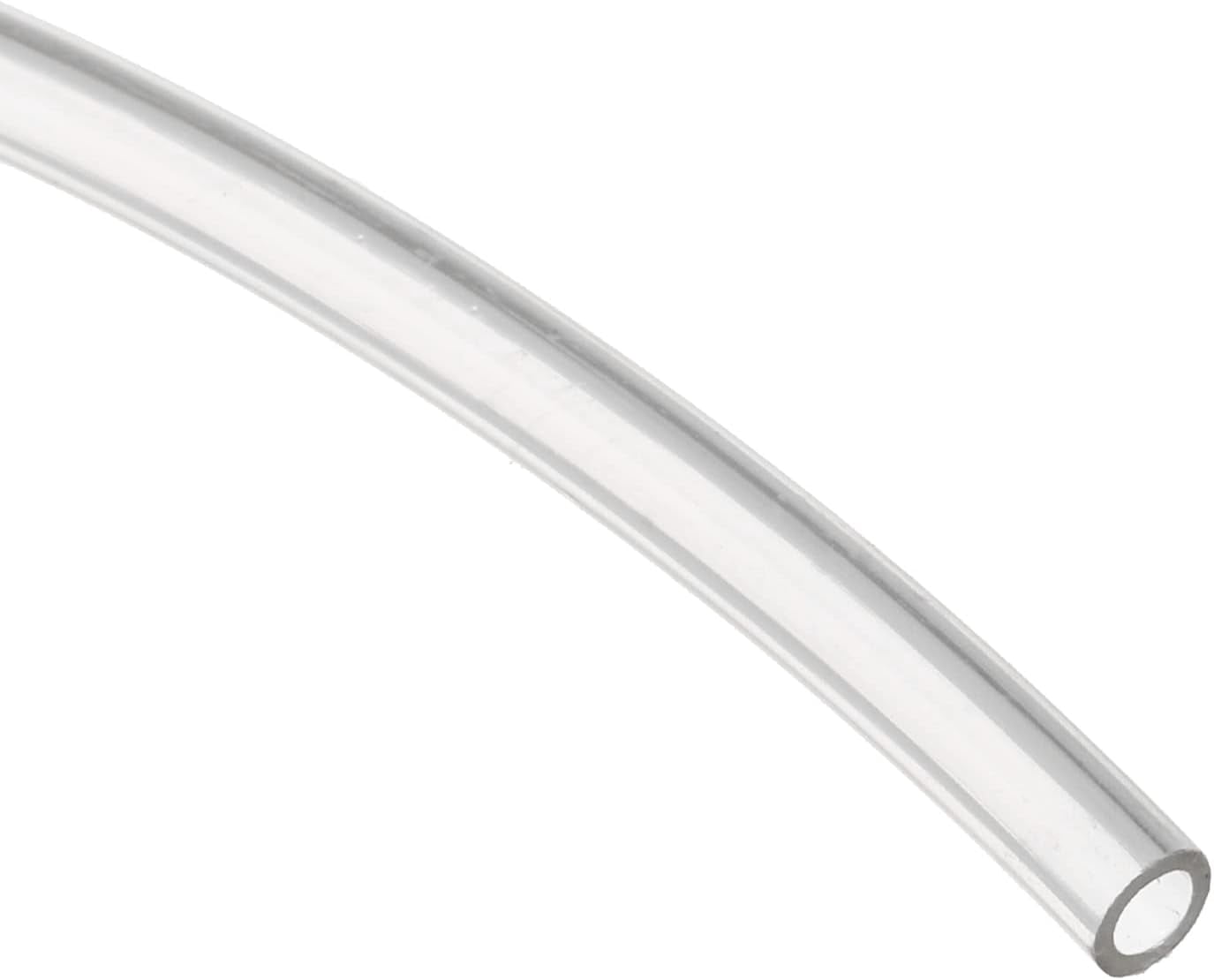 MKEUDQ-Pneumatic Tubing - Air Compressor PU Line Hose Apply to Water Fluid Transfer(6mm ID x 8mm OD, 6.6 Ft Length, Clear)