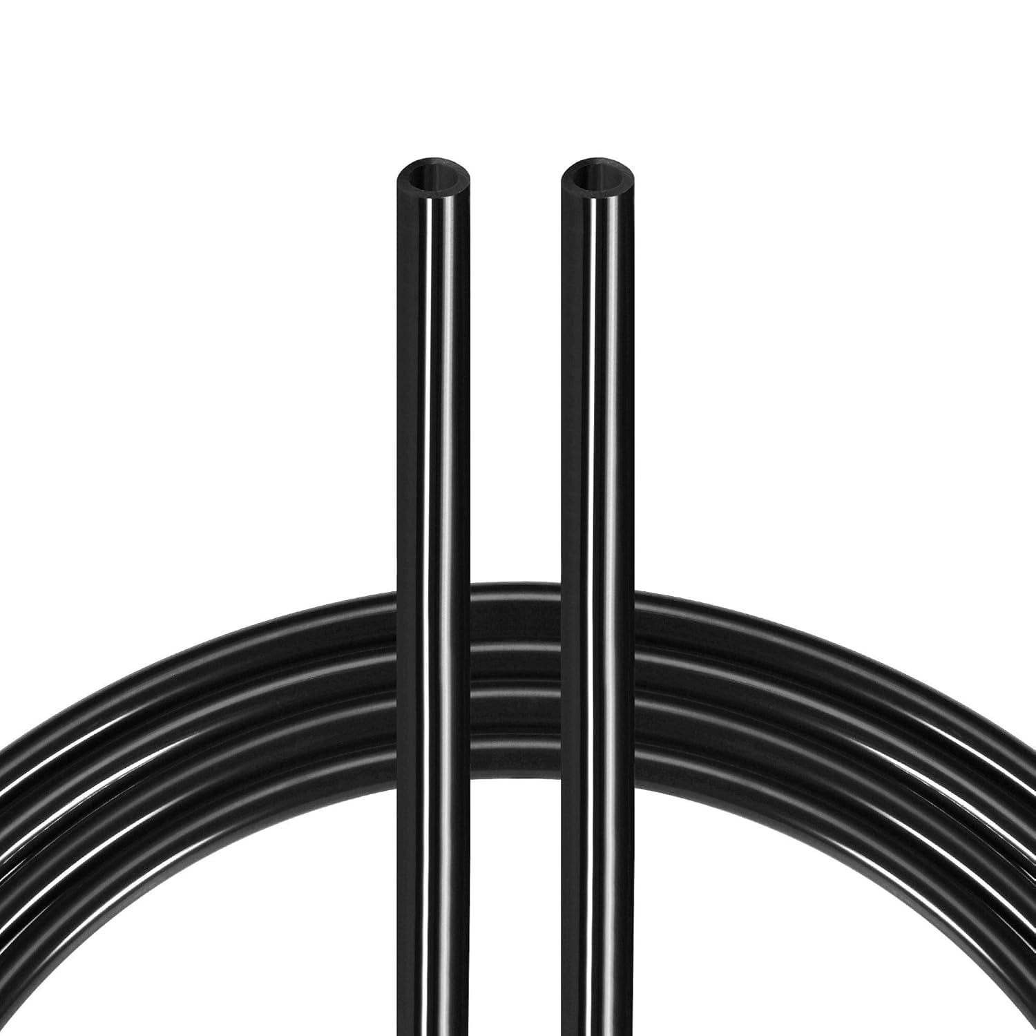 MKEUDQ-Pneumatic Tubing, Air Compressor Tube Hose PU Air Line Hose 5mm ID x 8mm OD x 12m/39.4Ft Black