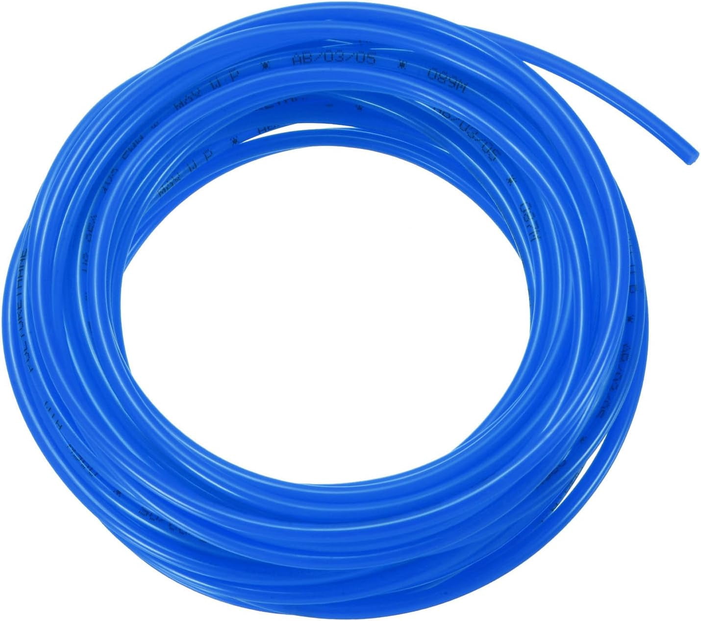 MKEUDQ-Pneumatic Tubing Pipe, 2.5mm(ID) x4mm(OD) PU Polyurethane Air Compressor Hose for Air Compressor Fitting/Gas/Fluid Transfer, Air Hose Line Tube [10M/32.8ft, Blue]