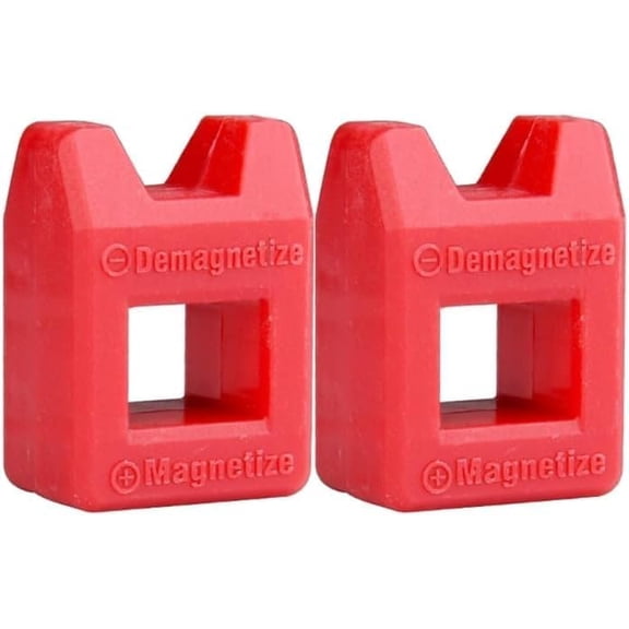 MKEUDQ-Red Magnetizer Demagnetizer for Screwdriver Tips Screw Bits Magnetic Tool Reliable (2)