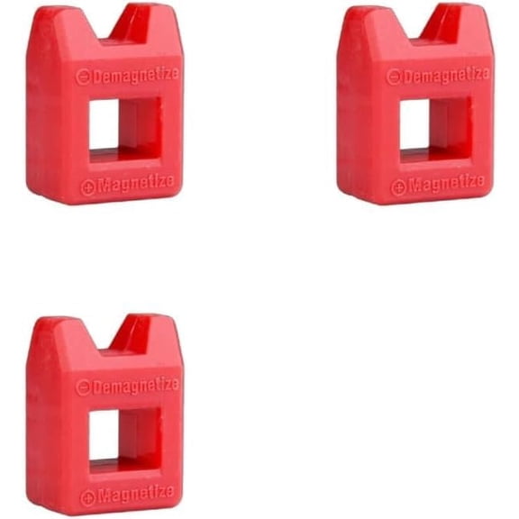MKEUDQ-Red Magnetizer Demagnetizer for Screwdriver Tips Screw Bits Magnetic Tool Reliable (3)