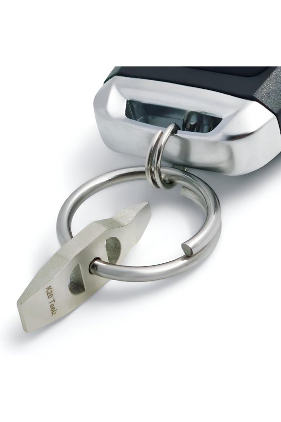 -Screwdriver Keychain with Flat Head - Tiny EDC Pocket Tool (Flat head)